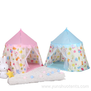 High Quality Polyester Fabric Girls Boys Castle House